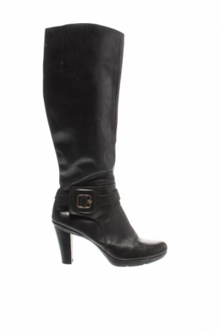 Γυναικείες μπότες Geox, Μέγεθος 37, Χρώμα Μαύρο, Γνήσιο δέρμα, Τιμή 45,79 €
