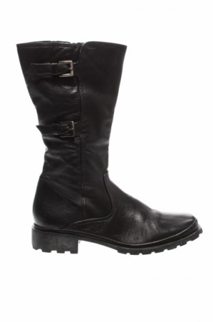 Γυναικείες μπότες Geox, Μέγεθος 39, Χρώμα Μαύρο, Γνήσιο δέρμα, Τιμή 43,35 €