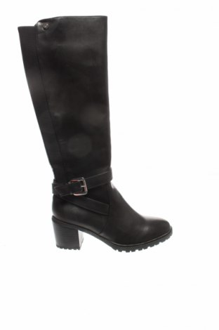 Γυναικείες μπότες Xti, Μέγεθος 41, Χρώμα Μαύρο, Δερματίνη, Τιμή 30,62 €