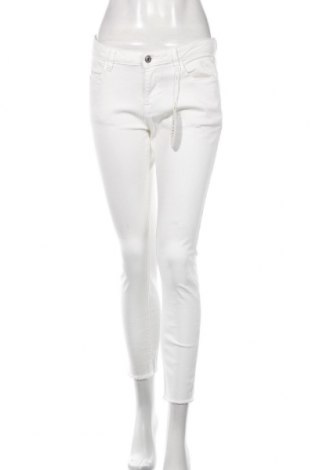 Дамски дънки Edc By Esprit, Размер XL, Цвят Бял, 98% памук, 2% еластан, Цена 11,02 лв.