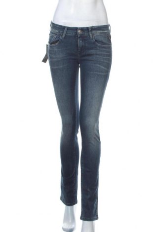 Damskie jeansy Replay, Rozmiar S, Kolor Niebieski, 98% bawełna, 2% elastyna, Cena 201,75 zł
