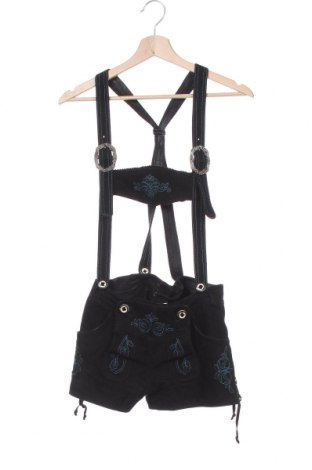 Γυναικείο κοντό δερμάτινο παντελόνι, Μέγεθος S, Χρώμα Μαύρο, Φυσικό σουέτ, Τιμή 15,68 €