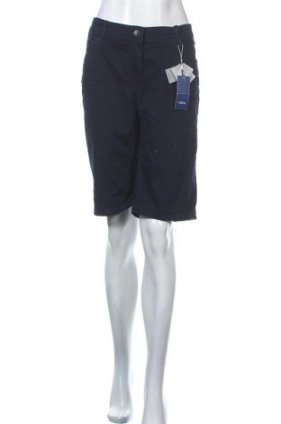 Дамски къс панталон Cecil, Размер XL, Цвят Син, 68% памук, 30% полиестер, 2% еластан, Цена 17,80 лв.