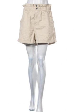 Pantaloni scurți de femei H&M, Mărime XL, Culoare Bej, Bumbac, Preț 70,46 Lei