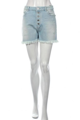 Pantaloni scurți de femei Ltb, Mărime L, Culoare Albastru, 99% bumbac, 1% elastan, Preț 93,55 Lei