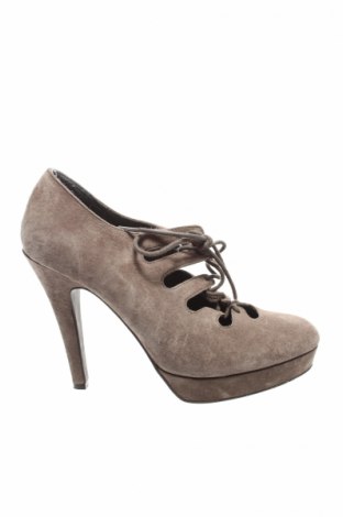 Γυναικεία παπούτσια, Μέγεθος 39, Χρώμα Γκρί, Φυσικό σουέτ, Τιμή 8,44 €
