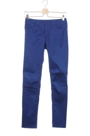 Damskie spodnie Armani Jeans, Rozmiar XS, Kolor Niebieski, 67% bawełna, 29% poliester, 4% elastyna, Cena 106,20 zł