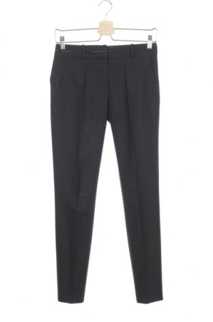 Дамски панталон Hugo Boss, Размер XS, Цвят Сив, 98% вълна, 2% еластан, Цена 50,82 лв.
