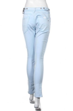 Γυναικείο παντελόνι Replay, Μέγεθος M, Χρώμα Μπλέ, 86% βαμβάκι, 10% πολυεστέρας, 4% ελαστάνη, Τιμή 55,46 €