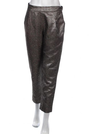 Дамски панталон Sofie Schnoor, Размер L, Цвят Сребрист, 90% полиестер, 10% метални нишки, Цена 13,40 лв.