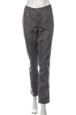 Damskie spodnie Woman By Tchibo, Rozmiar XL, Kolor Szary, 64% bawełna, 33% poliester, 3% elastyna, Cena 52,50 zł