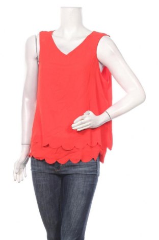 Γυναικείο αμάνικο μπλουζάκι Comma,, Μέγεθος XL, Χρώμα Κόκκινο, Πολυεστέρας, Τιμή 10,59 €
