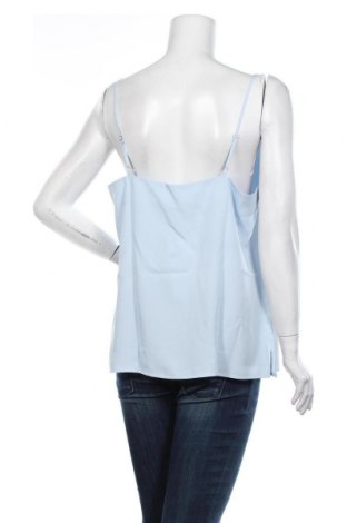 Γυναικείο αμάνικο μπλουζάκι Sisley, Μέγεθος L, Χρώμα Μπλέ, Πολυεστέρας, Τιμή 6,50 €