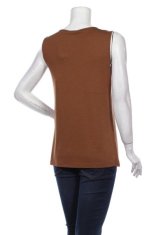 Γυναικείο αμάνικο μπλουζάκι Street One, Μέγεθος L, Χρώμα Καφέ, 50% βαμβάκι, 50% μοντάλ, Τιμή 7,58 €