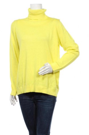 Дамски пуловер S.Oliver, Размер XL, Цвят Жълт, 60% вискоза, 40% памук, Цена 96,75 лв.