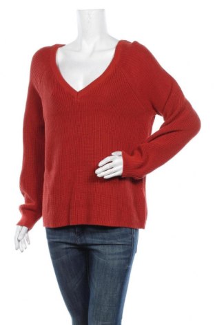 Дамски пуловер Vila, Размер XL, Цвят Кафяв, Памук, Цена 41,40 лв.