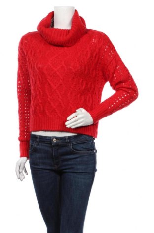 Дамски пуловер Yfl Reserved, Размер S, Цвят Червен, Цена 30,24 лв.