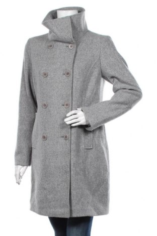 Дамско палто S.Oliver, Размер M, Цвят Сив, 62% полиакрил, 34% полиестер, 4% вълна, Цена 299,25 лв.