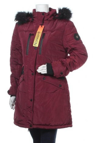 Γυναικείο μπουφάν Geographical Norway, Μέγεθος L, Χρώμα Κόκκινο, Πολυεστέρας, Τιμή 120,28 €