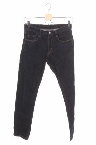Dziecięce jeansy H&M, Rozmiar 11-12y/ 152-158 cm, Kolor Niebieski, Bawełna, Cena 27,00 zł