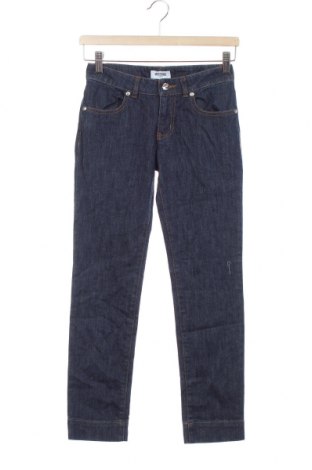 Dziecięce jeansy Moschino, Rozmiar 9-10y/ 140-146 cm, Kolor Niebieski, 98% bawełna, 2% elastyna, Cena 98,82 zł