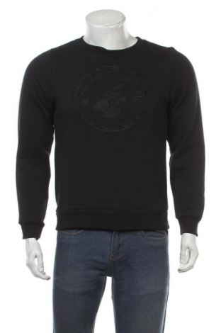 Ανδρική μπλούζα, Μέγεθος M, Χρώμα Μαύρο, 75% βαμβάκι, 25% πολυεστέρας, Τιμή 4,33 €