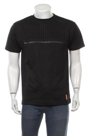 Мъжка тениска, Размер L, Цвят Черен, Полиестер, Цена 11,02 лв.