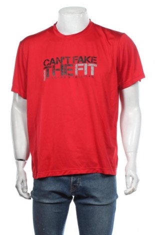 Pánské tričko  Reebok, Velikost L, Barva Červená, Polyester, Cena  172,00 Kč