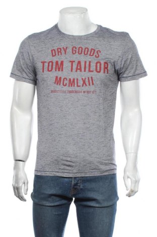 Мъжка тениска Tom Tailor, Размер S, Цвят Син, Памук, Цена 19,60 лв.