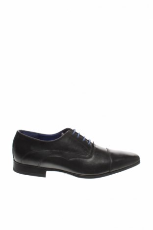 Мъжки обувки Azzaro, Размер 42, Цвят Черен, Естествена кожа, Цена 146,70 лв.