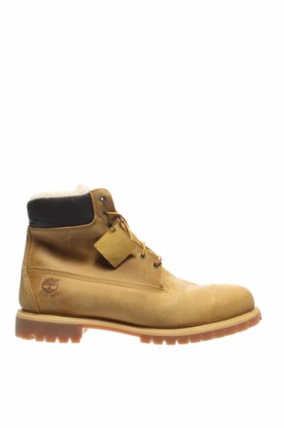 Мъжки обувки Timberland, Размер 50, Цвят Жълт, Естествена кожа, Цена 227,40 лв.
