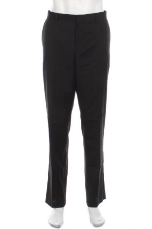 Męskie spodnie Burton of London, Rozmiar L, Kolor Czarny, 65% poliester, 34% wiskoza, 1% elastyna, Cena 57,85 zł