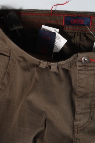 Męskie spodnie Cinque, Rozmiar L, Kolor Brązowy, 98% bawełna, 2% elastyna, Cena 354,38 zł