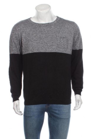 Мъжки пуловер Straight Up, Размер L, Цвят Сив, Памук, Цена 25,20 лв.