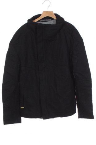 Мъжко палто Calvin Klein, Размер M, Цвят Черен, 70% вълна, 20% полиамид, 5% акрил, 5% други тъкани, Цена 144,00 лв.