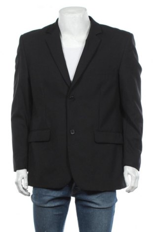 Ανδρικό σακάκι Morgan, Μέγεθος XL, Χρώμα Μαύρο, 50% πολυεστέρας, 48% μαλλί, 2% ελαστάνη, Τιμή 6,93 €