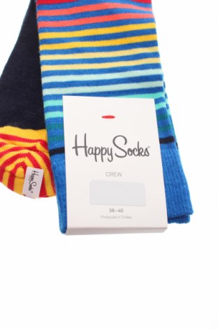 Κάλτσες Happy Socks, Μέγεθος S, Χρώμα Πολύχρωμο, 86% βαμβάκι, 12% πολυαμίδη, 2% ελαστάνη, Τιμή 7,48 €
