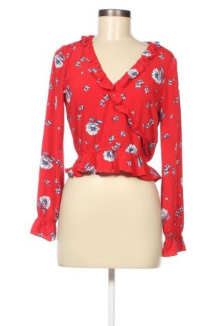 Дамска блуза H&M Divided, Размер S, Цвят Червен, Цена 14,00 лв.