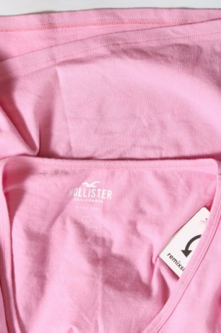 Γυναικεία μπλούζα Hollister, Μέγεθος L, Χρώμα Ρόζ , 95% βαμβάκι, 5% ελαστάνη, Τιμή 27,21 €