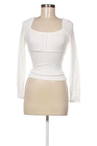 Γυναικεία μπλούζα NA-KD, Μέγεθος XXS, Χρώμα Λευκό, 52% lyocell, 43% βισκόζη, 5% ελαστάνη, Τιμή 24,74 €