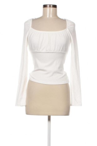Γυναικεία μπλούζα NA-KD, Μέγεθος M, Χρώμα Λευκό, 52% lyocell, 43% βισκόζη, 5% ελαστάνη, Τιμή 24,74 €