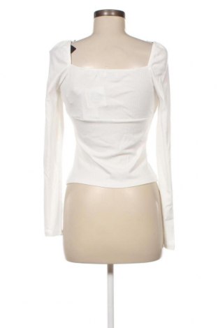 Γυναικεία μπλούζα NA-KD, Μέγεθος L, Χρώμα Λευκό, 52% lyocell, 43% βισκόζη, 5% ελαστάνη, Τιμή 27,21 €