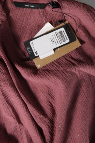 Дамска блуза Vero Moda, Размер XL, Цвят Пепел от рози, 99% полиестер, 1% еластан, Цена 67,20 лв.