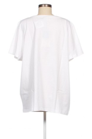 Дамска тениска Only Carmakoma, Размер XXL, Цвят Бял, Памук, Цена 37,05 лв.