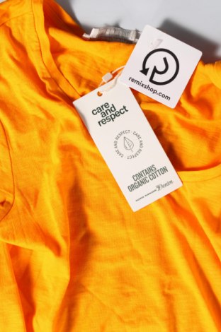 Дамска тениска Tom Tailor, Размер XS, Цвят Жълт, Памук, Цена 39,90 лв.