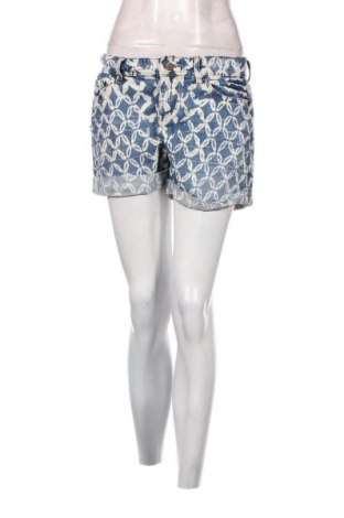 Γυναικείο κοντό παντελόνι Pilcro and the Letterpress, Μέγεθος M, Χρώμα Μπλέ, Τιμή 25,98 €
