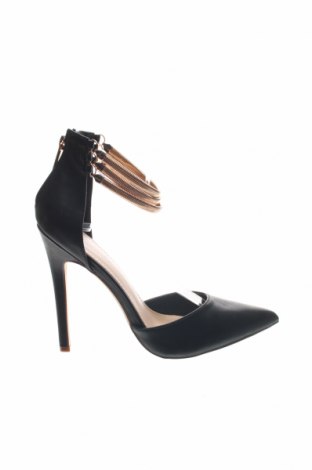 Дамски обувки Justfab, Размер 40, Цвят Черен, Еко кожа, Цена 36,45 лв.
