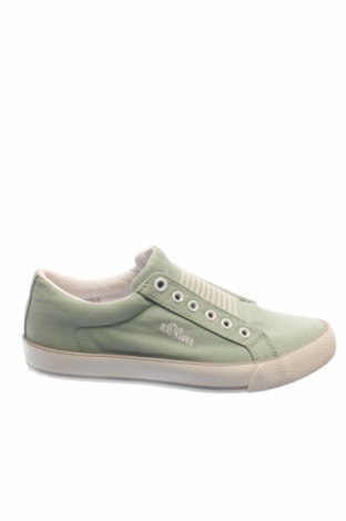 Дамски обувки S.Oliver, Размер 40, Цвят Зелен, Текстил, Цена 41,00 лв.