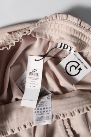 Γυναικείο παντελόνι Jdy, Μέγεθος L, Χρώμα  Μπέζ, Τιμή 59,79 €