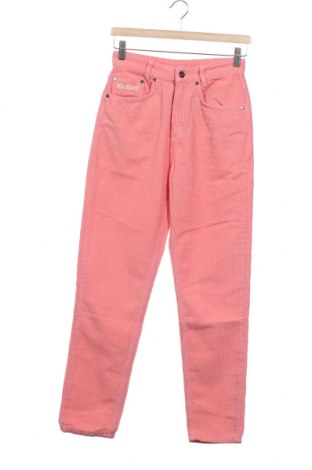 Дамски панталон Kickers, Размер S, Цвят Розов, Памук, Цена 52,20 лв.